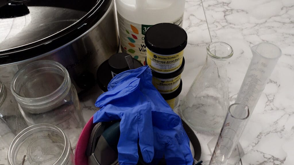 Using Acid Dyes – Recipes for Custom Colors